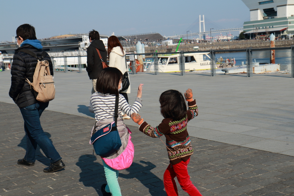 おねぇちゃん、待って！