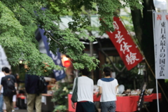 深大寺にて。。