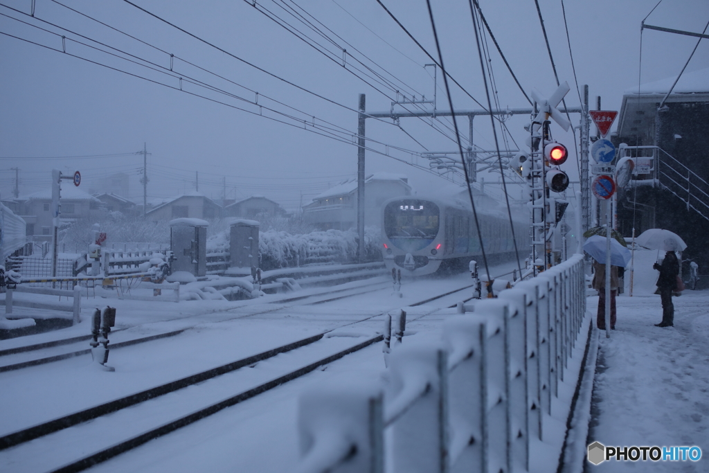 都会の電車