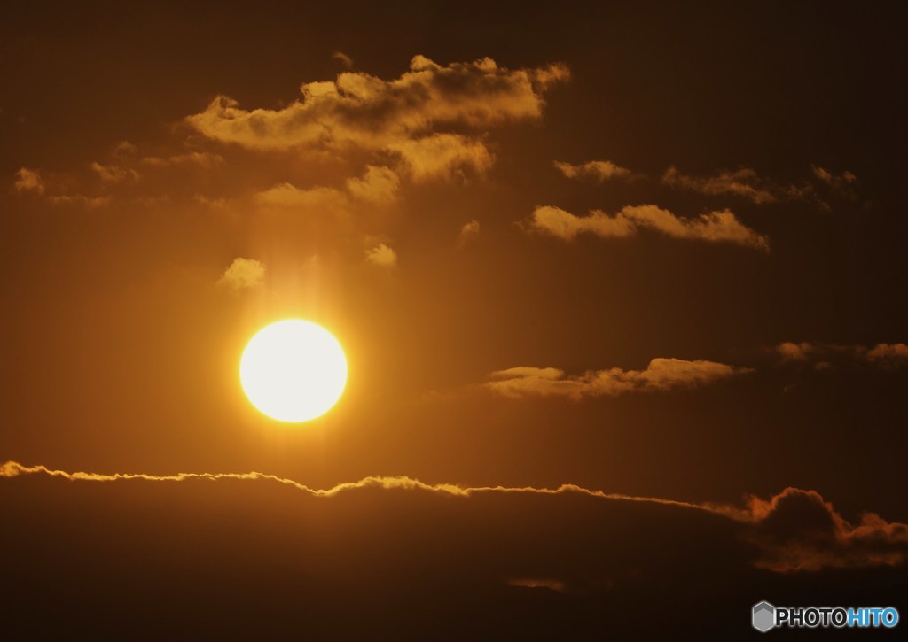 沈む夕陽