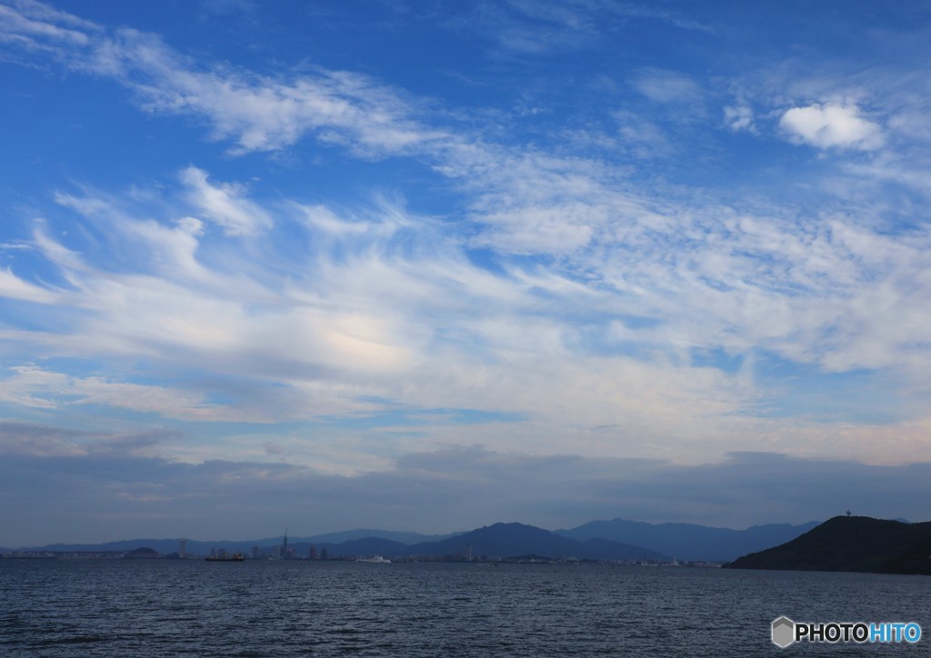 対岸の空