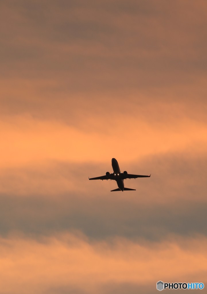 上空へ
