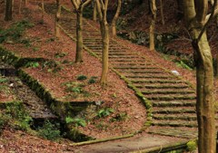 石階段