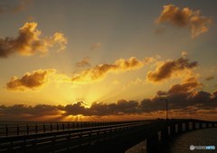 宮古島の夕陽