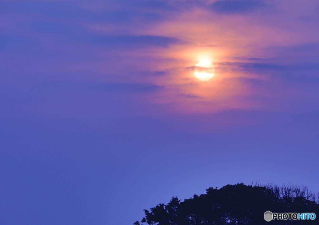 冬の夜明け