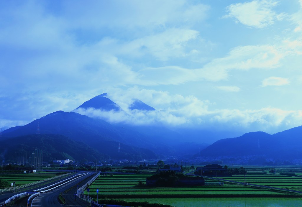 梅雨景色