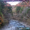 川と鉄橋