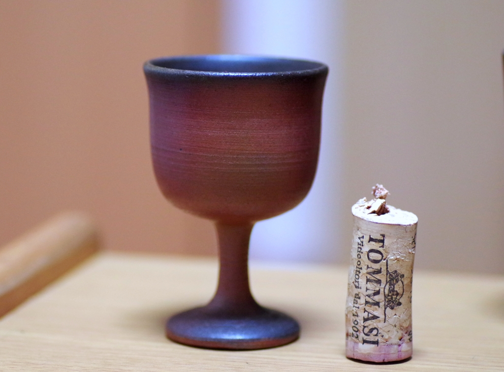 備前の酒器　＃５　＠Red WIne