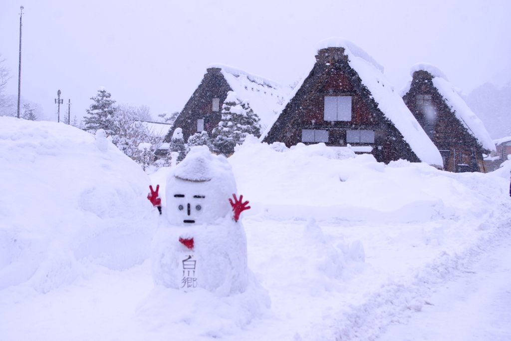 大雪の白川郷#2