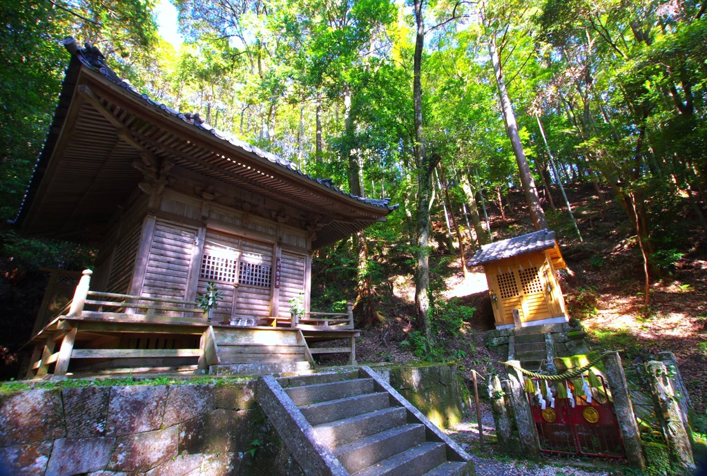 家康さんの産湯に使った井戸　＠松平郷