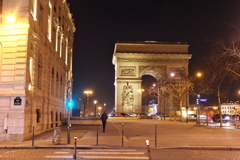 パリの街並み　night編 #4　オーシャンゼリゼ！