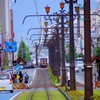 市電のある風景　＠豊橋