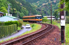 近鉄風　S字ｶｰﾌﾞ　@大井川鉄道