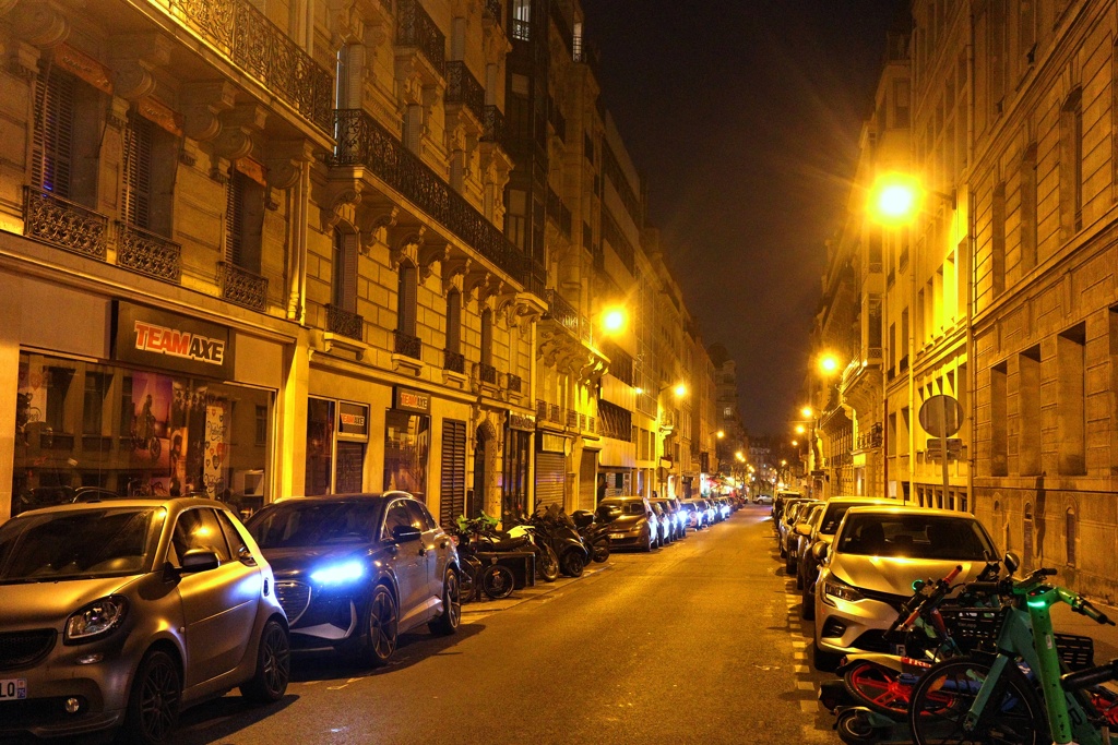 パリの街並み　night編 #1