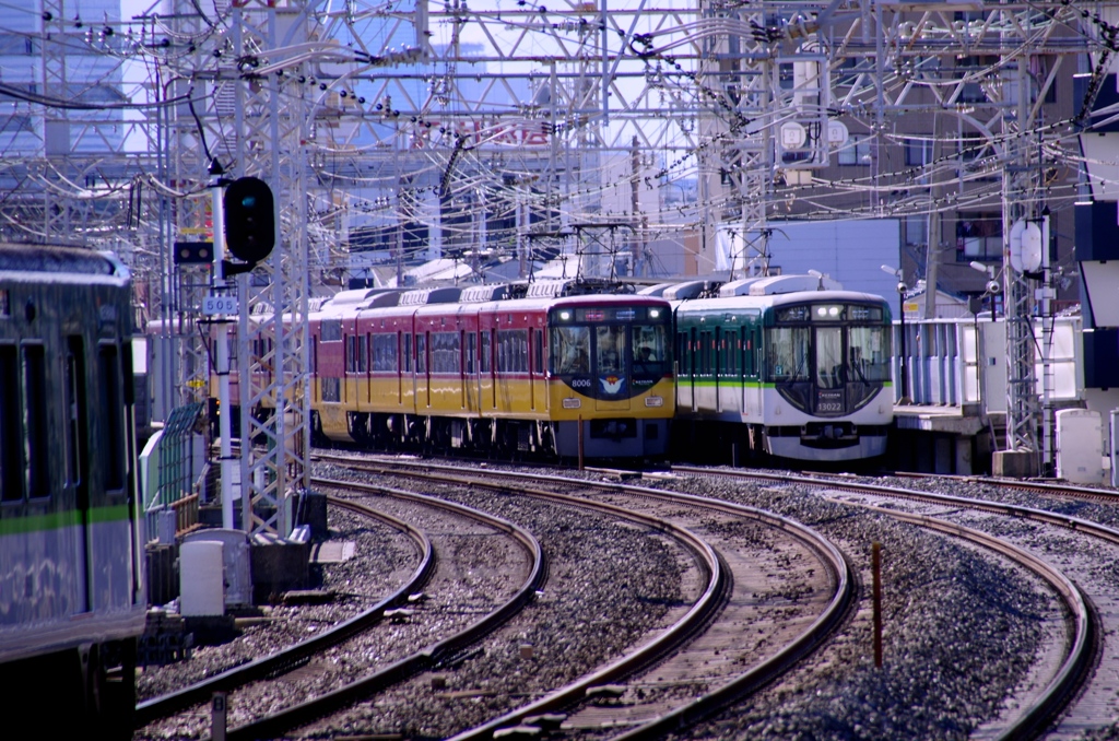 おけいはん　3/4　＠土居駅