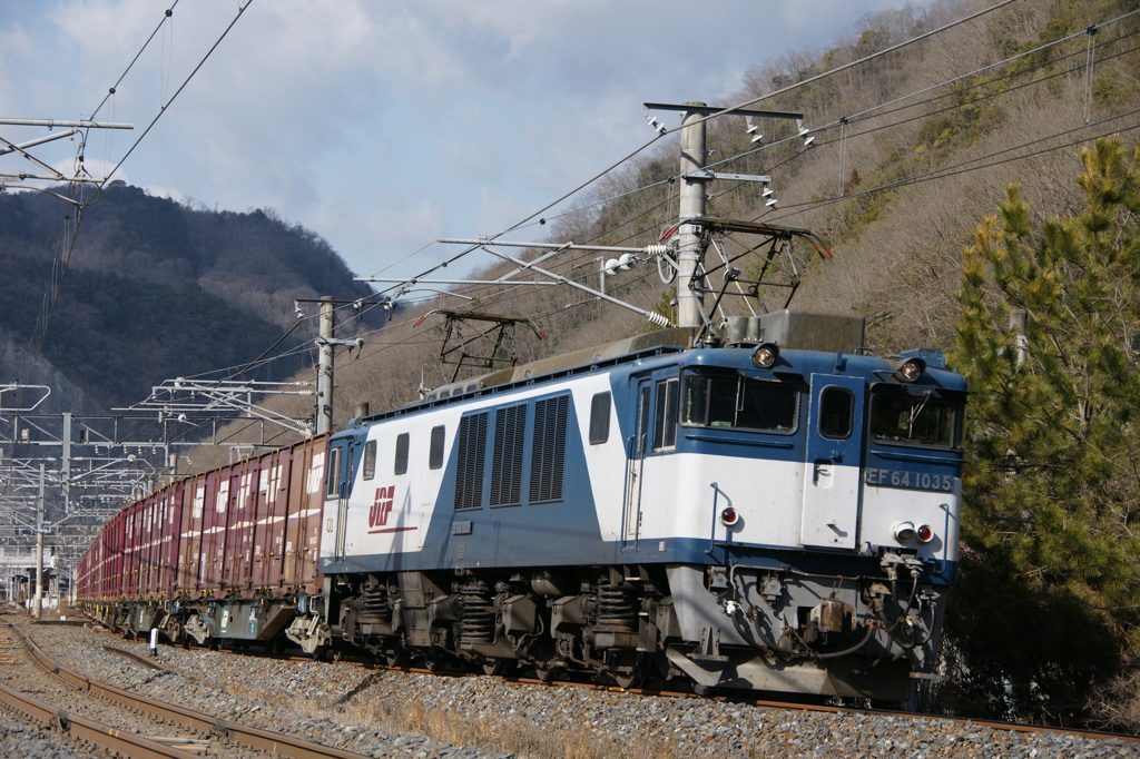 EF64-1035　伯備線