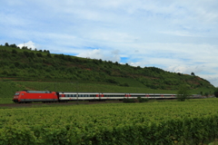 Euro City 7 for Basel SBB