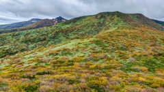 紅葉の那須連山