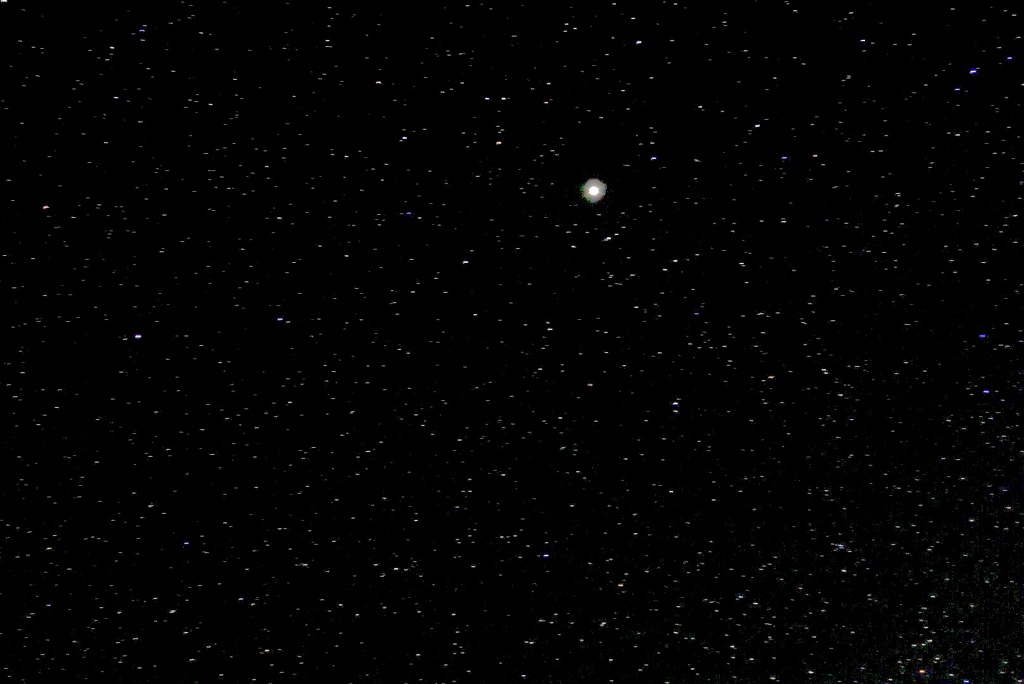 初めての星撮影