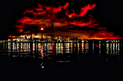 工場夜景