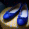 青い靴