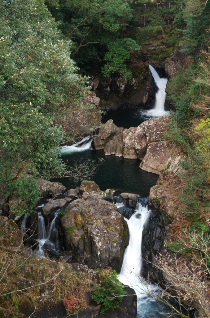 冬場の滝