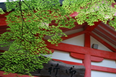 夏の風景/春日大社 祈祷所