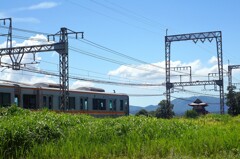 夏の風景/平城宮跡 朱雀門