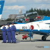 2009ブルーインパルス発進前1