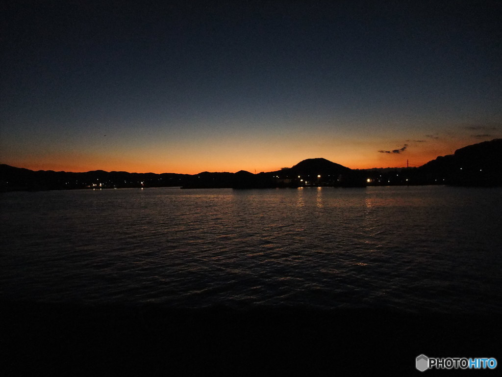 明けの漁港