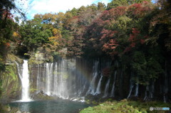 虹の白糸の滝