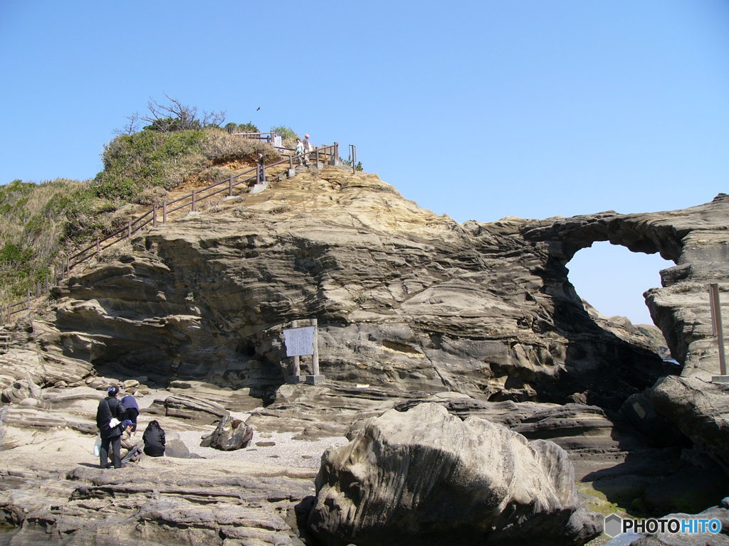 馬の背洞門