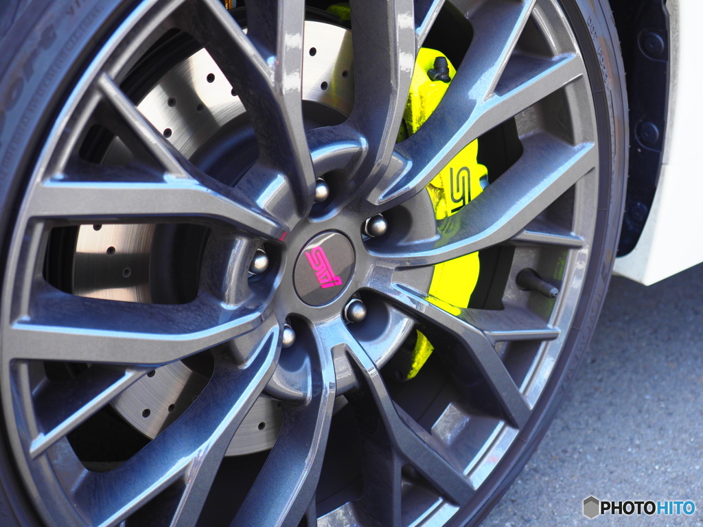 yellow caliper装備！