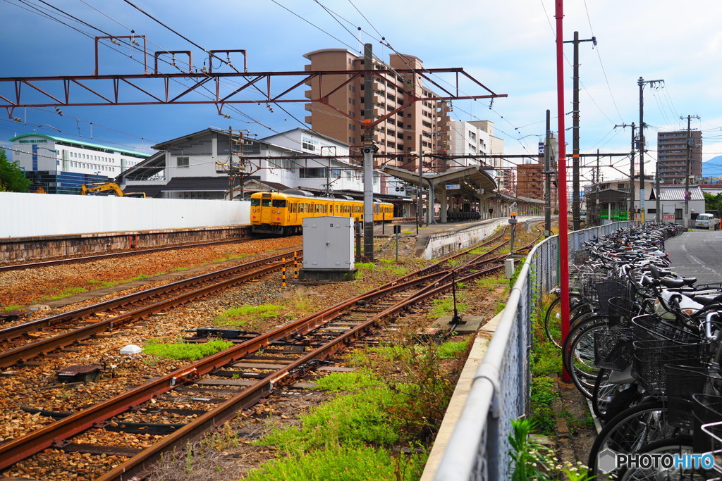 みかん色の列車に乗って