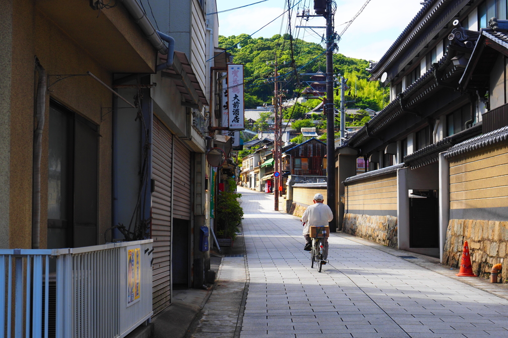 参道を往く