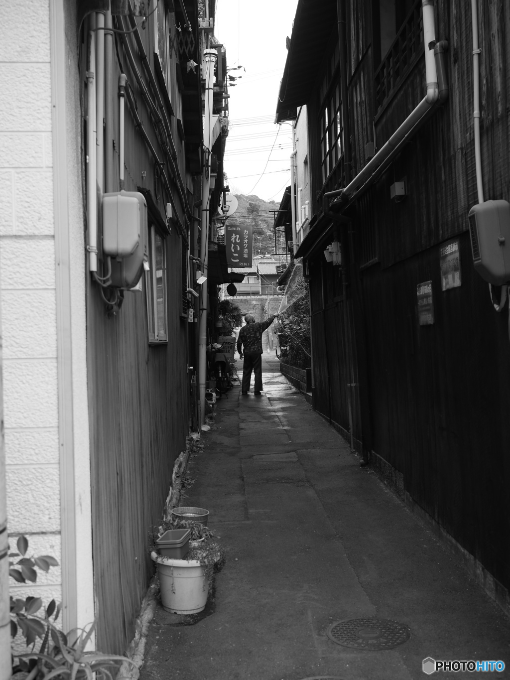 路地にある日常