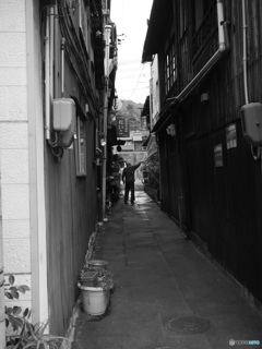 路地にある日常