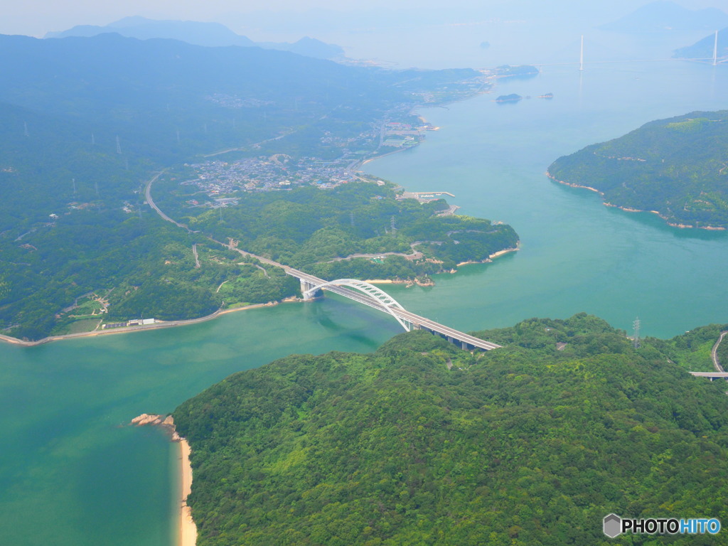 単径間ソリッドリブ2ヒンジアーチ橋