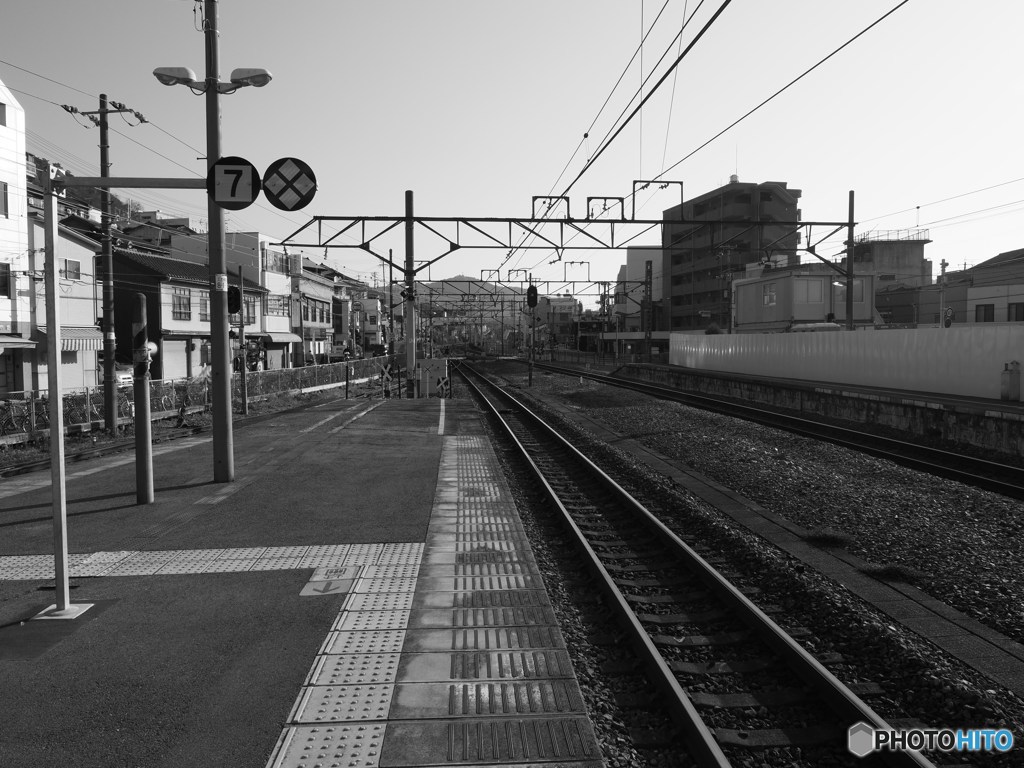 ホームの先の、その先に…