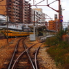 西に向かう列車