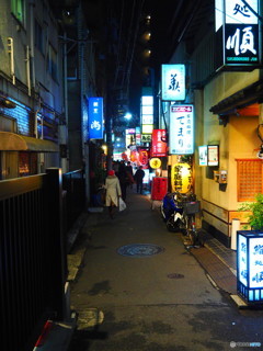 in the middle of night