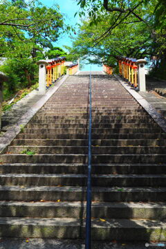 空に向かって