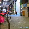 自転車越しの撮り人