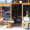 in front of 雑貨屋