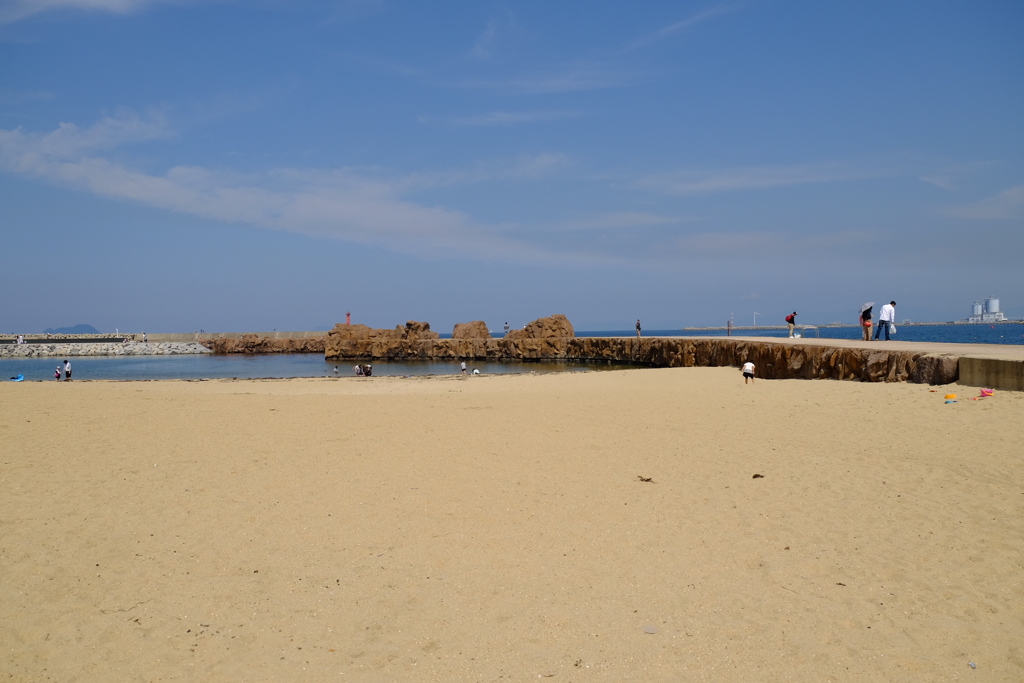 夏の海。