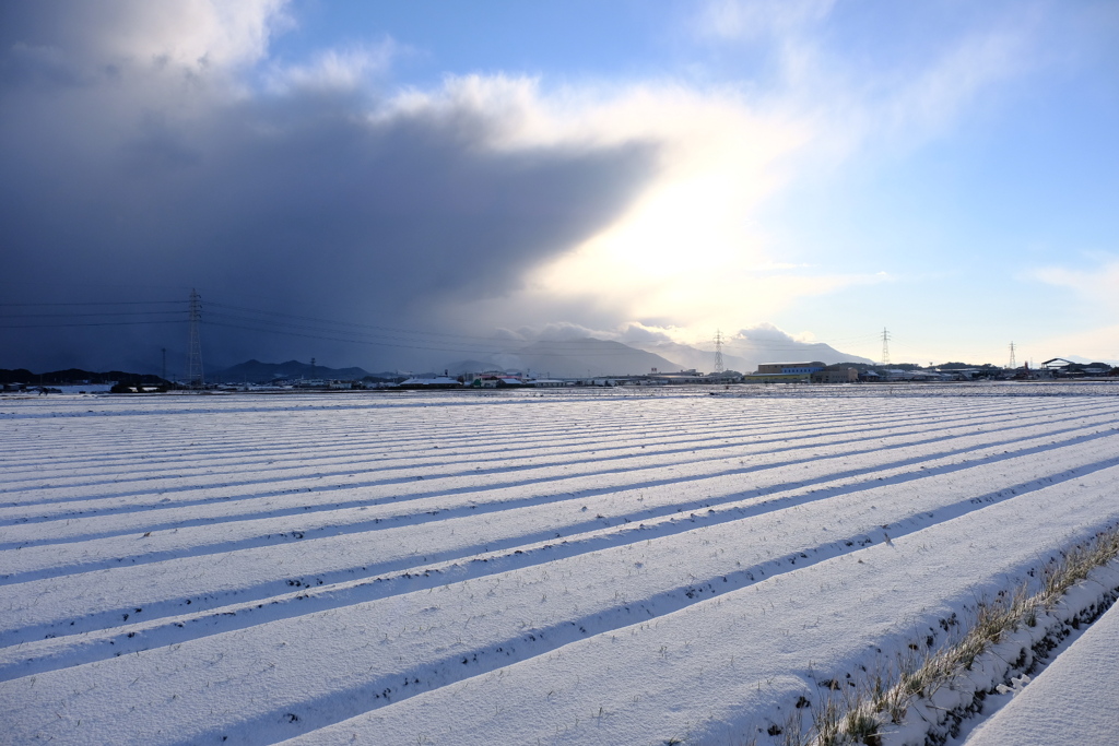 雪景色②。