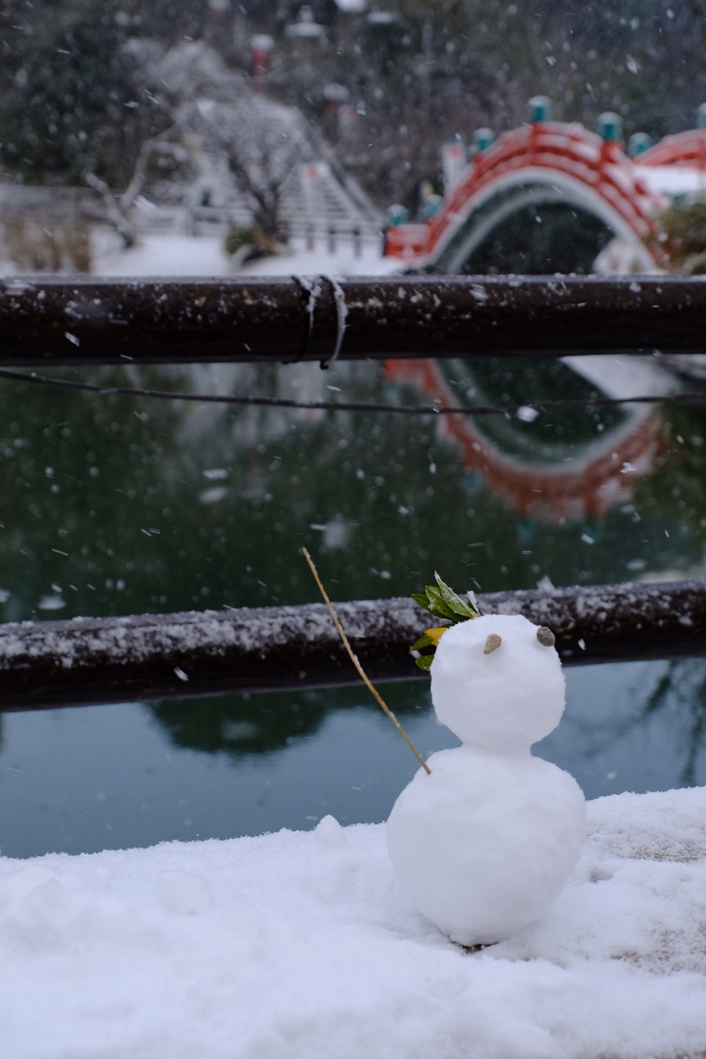 雪だるま。