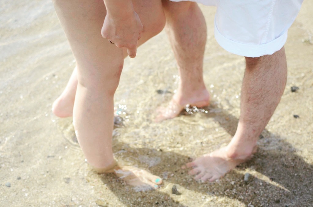 今年初めての海