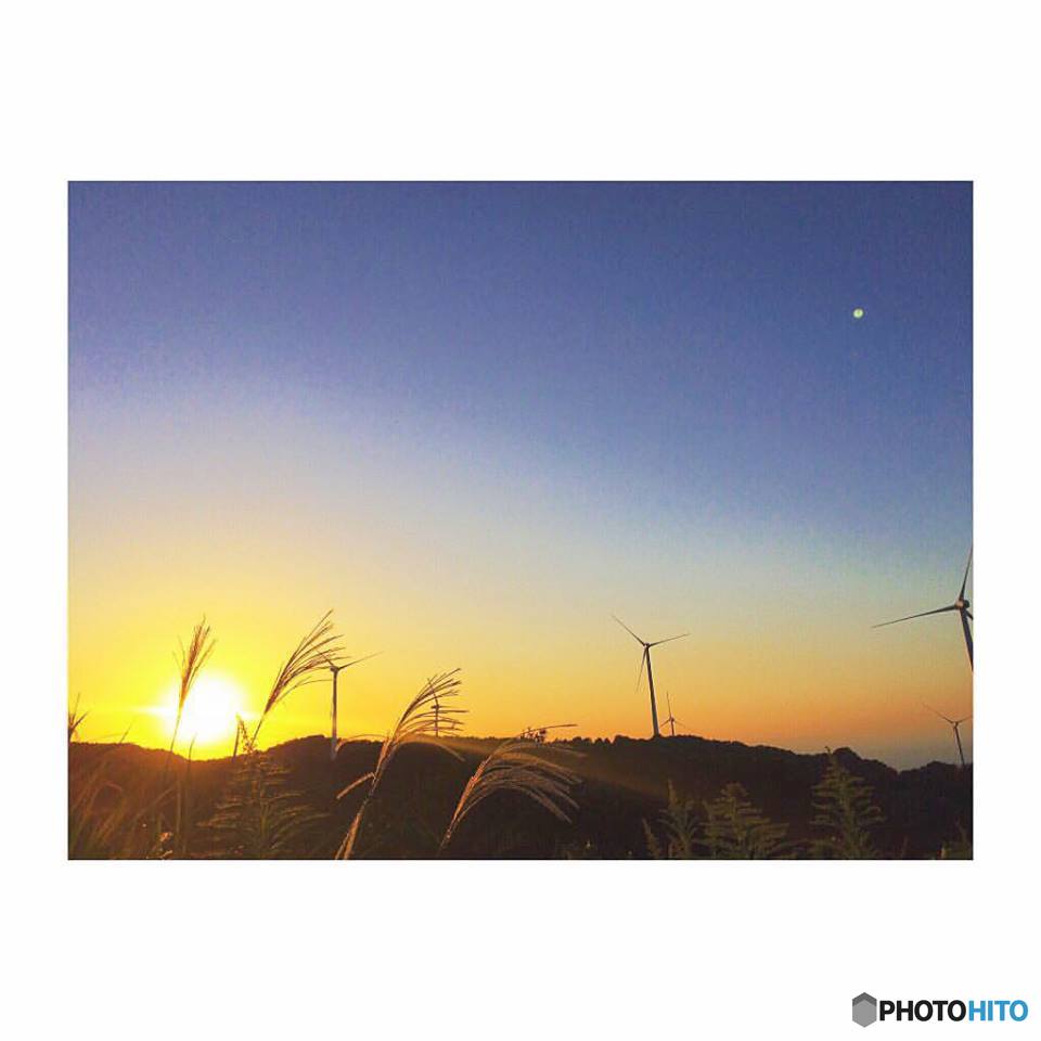 夕暮れ時 