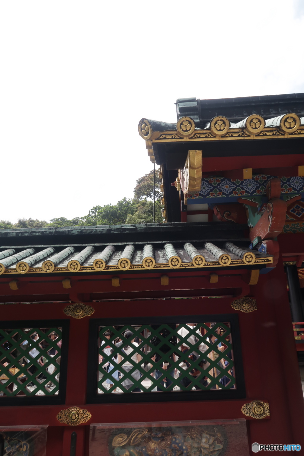 久能山東照宮の境内